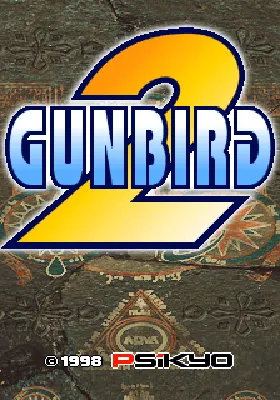 Gunbird 2 screen shot title